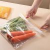 15pcs Large Sealed Bags; Food Grade Freshness Packaging Bags; Self Sealing Household Food Storage Bags; Thickened Refrigerator Organizer Bags; Vacuum