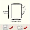 1pc | Spread Love Mug - Positive Vibes - Color Morphing Cup with Live Laugh Love 11oz