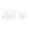 1/2pcs Refrigerator Storage Box; Reusable Frozen Food Storage Container With Lid; Suitable For Refrigerator Storage Of Salads; Snacks; Fruits; Vegetab